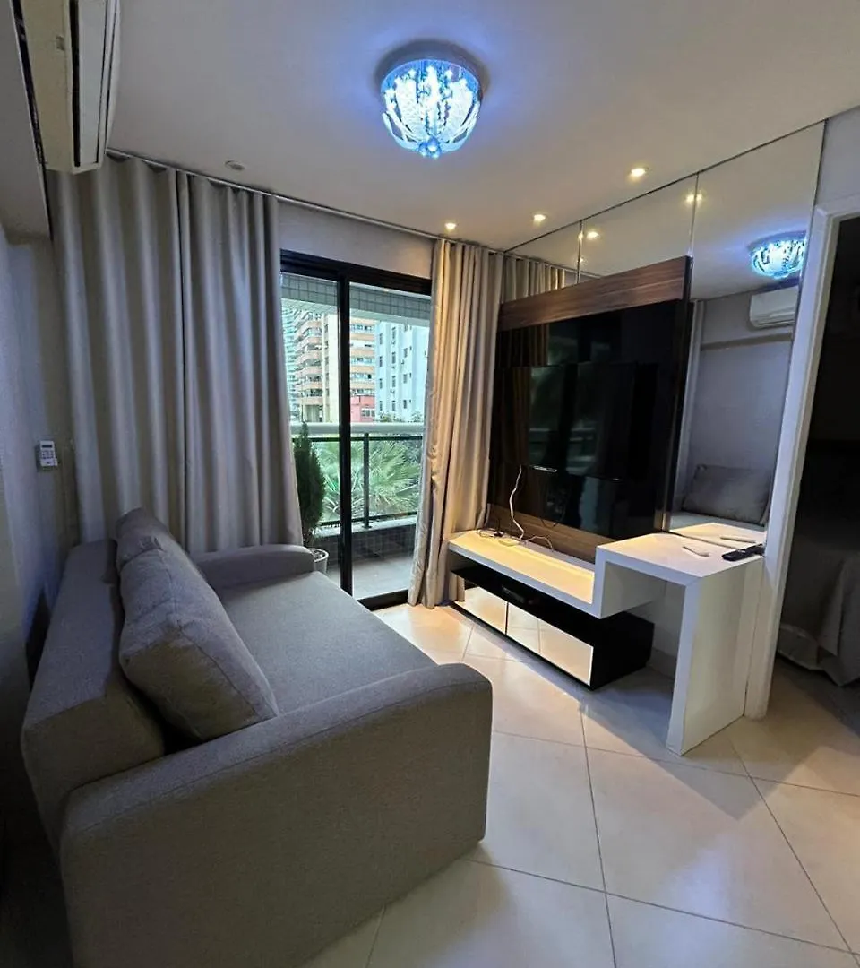 305 - Conforto A Beira Mar Apto Com Suite, Garagem E Wi-Fi Fortaleza  Appartement